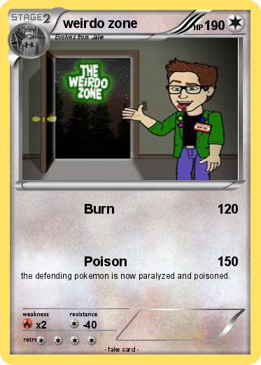 Pokemon weirdo zone
