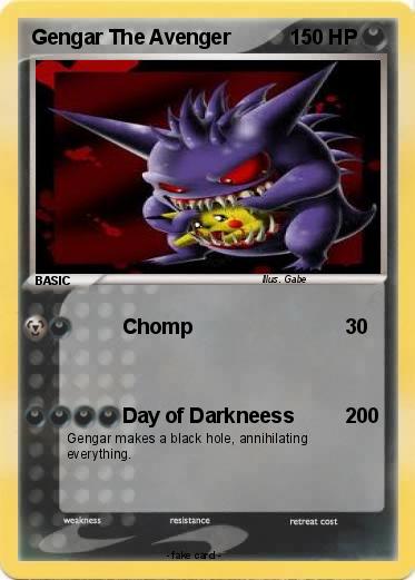 Pokemon Gengar The Avenger