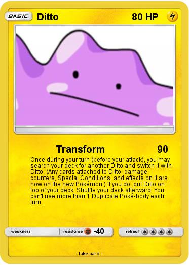 Pokemon Ditto
