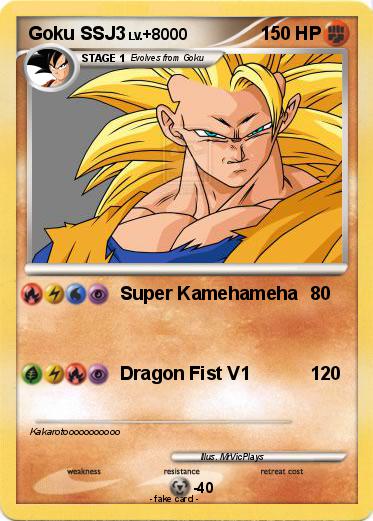 Pokemon Goku SSJ3