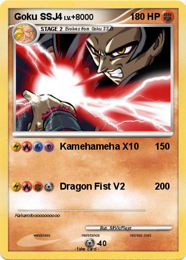 Pokemon Goku SSJ4