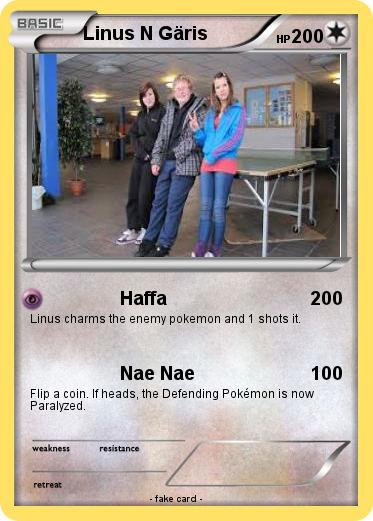 Pokemon Linus N Gäris
