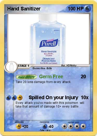 Pokemon Hand Sanitizer