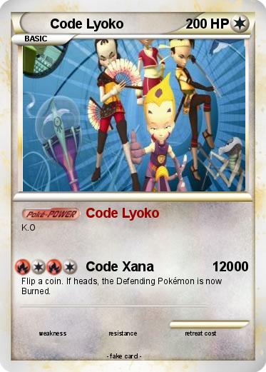 Pokemon Code Lyoko