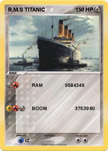 Pokemon R.M.S TITANIC