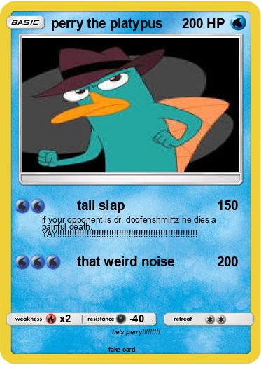 Pokemon perry the platypus