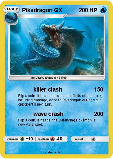 Pokemon Pikadragon GX