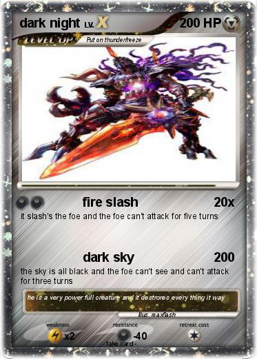 Pokemon dark night
