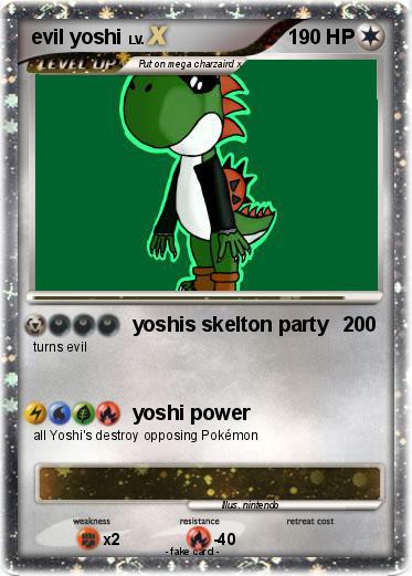 Pokemon evil yoshi
