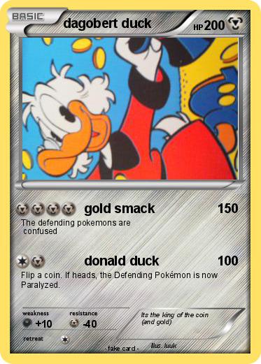 Pokemon dagobert duck