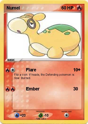 Pokemon Numel