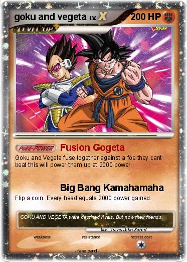 Pokemon goku and vegeta