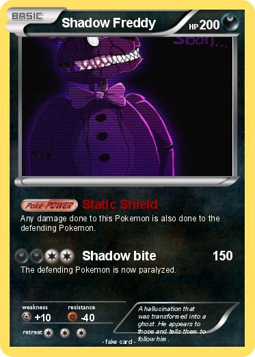 Pokemon Shadow Freddy