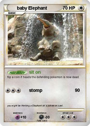 Pokemon baby Elephant