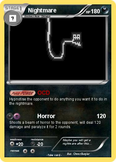 Pokemon Nightmare
