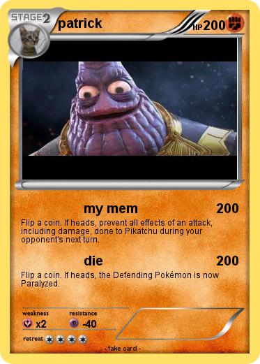 Pokemon patrick