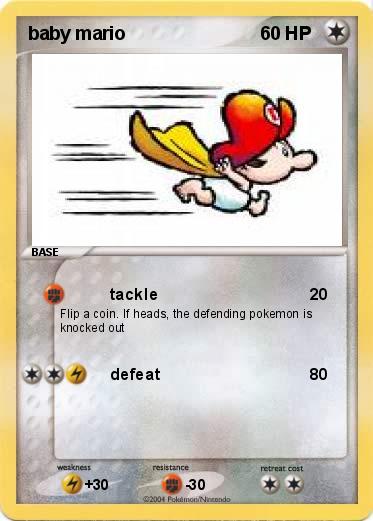 Pokemon baby mario