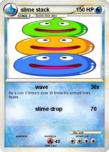 Pokemon slime stack