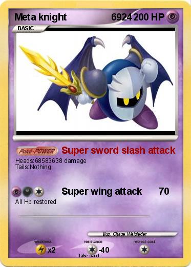 Pokemon Meta knight                 6924