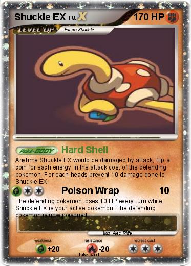 Pokemon Shuckle EX