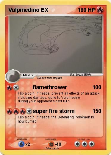 Pokemon Vulpinedino EX