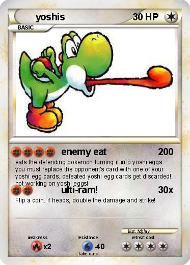 Pokemon yoshis