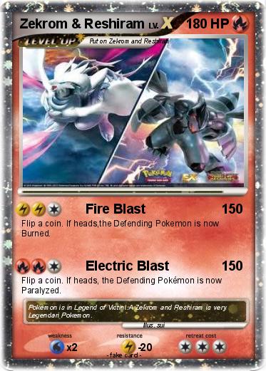 Pokemon Zekrom & Reshiram Pokemon Zekrom & Reshiram