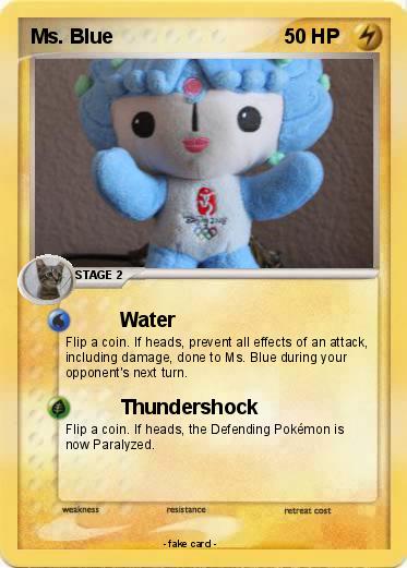 Pokemon Ms. Blue