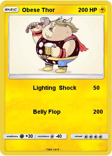 Pokemon Obese Thor