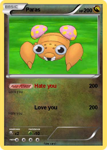 Pokemon Paras