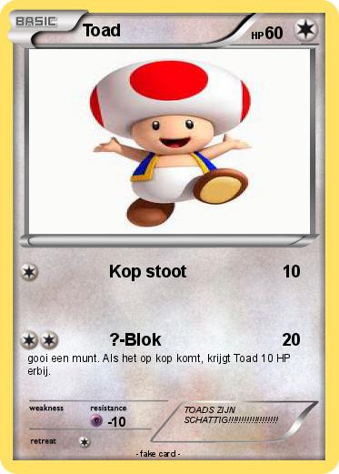 Pokemon Toad