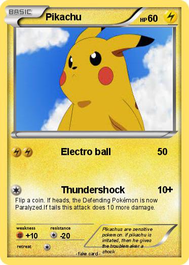 Pokemon Pikachu