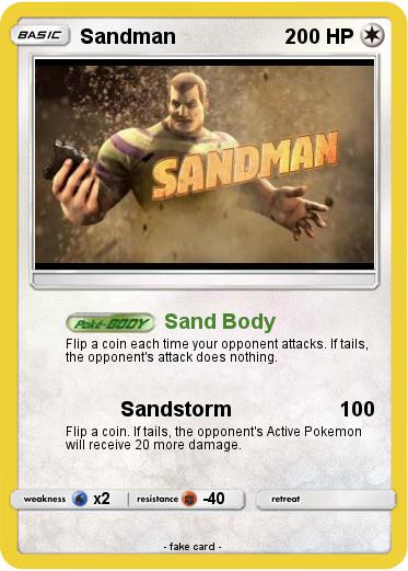Pokemon Sandman