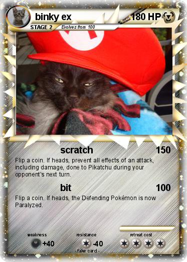 Pokemon binky ex