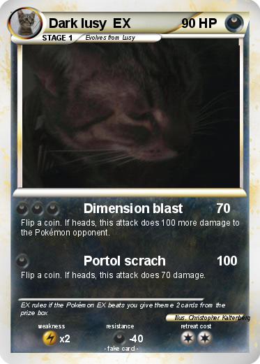 Pokemon Dark lusy  EX