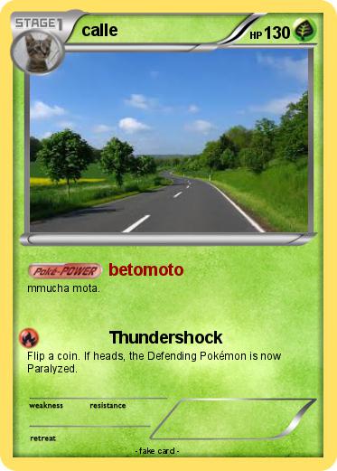 Pokemon calle