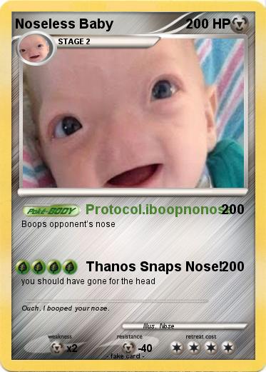 Pokemon Noseless Baby