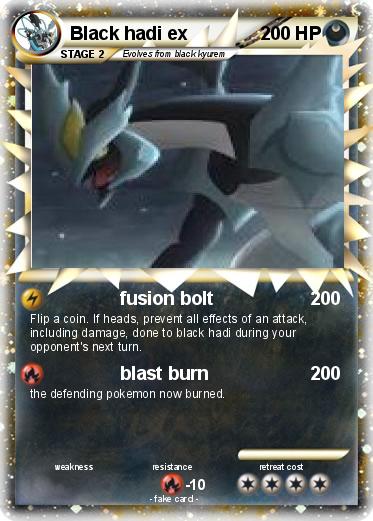 Pokemon Black hadi ex