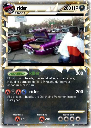 Pokemon rider