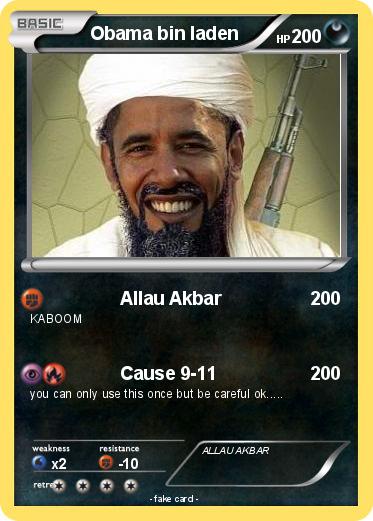 Pokemon Obama bin laden