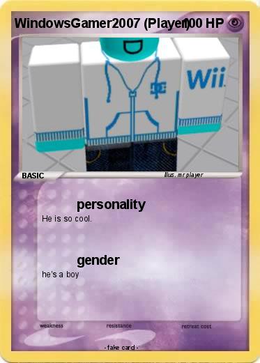 Pokemon WindowsGamer2007 (Player)