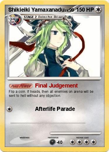 Pokemon Shikieiki Yamaxanadu