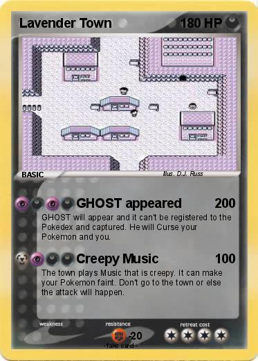 Pokemon Lavender Town