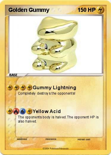 Pokemon Golden Gummy