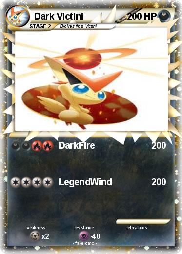 Pokemon Dark Victini