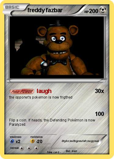 Pokemon freddy fazbar