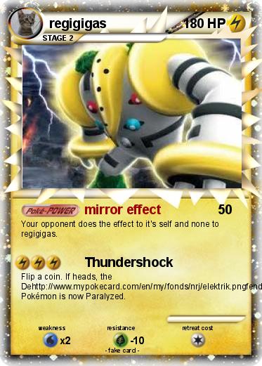 Pokemon regigigas