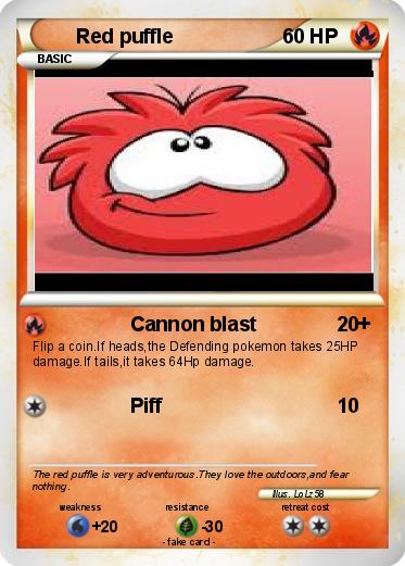 Pokemon Red puffle