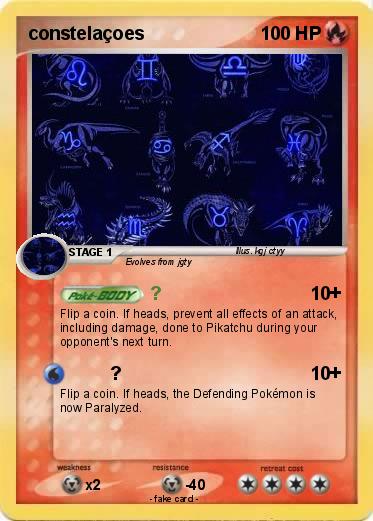 Pokemon constelaçoes