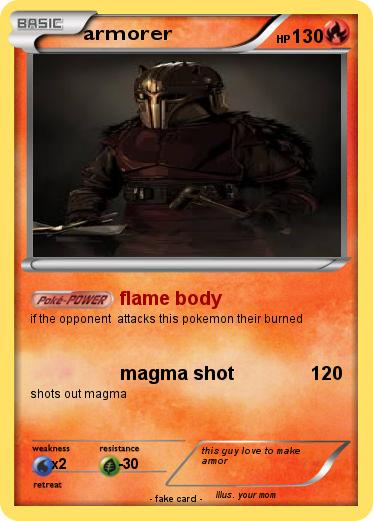 Pokemon armorer